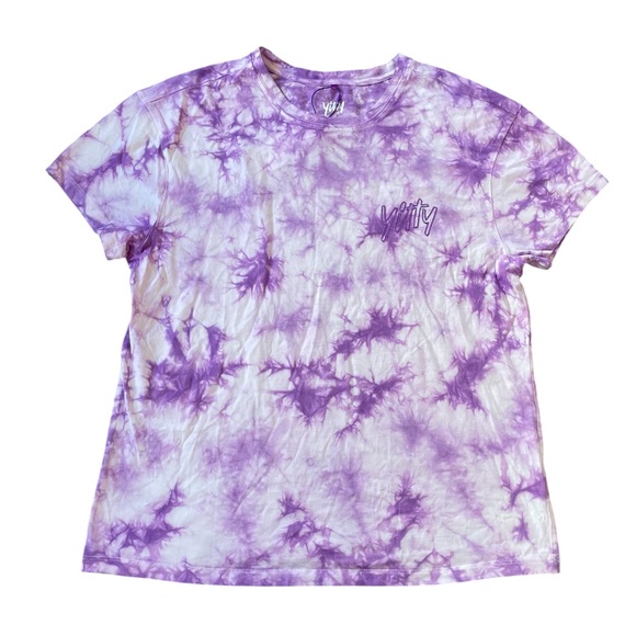YITTY Major Label Classic Short Sleeve Tee in Purple Tie Dye Size Small - Picture 1 of 5